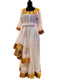 Ethiopian Traditional Handwoven Dress