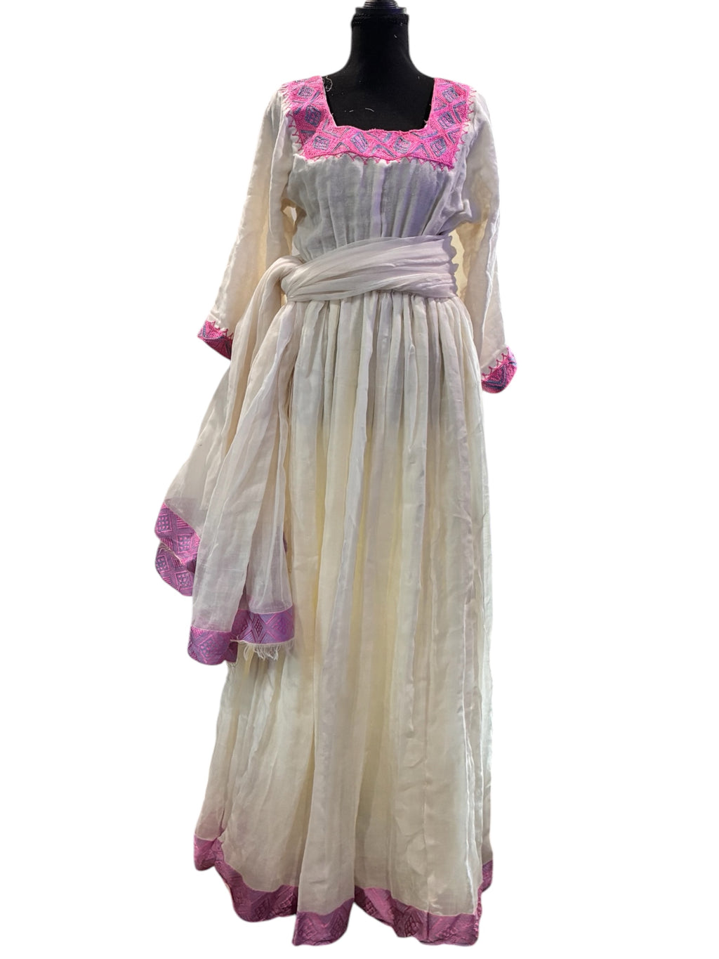 Ethiopian Traditional Handwoven Dress