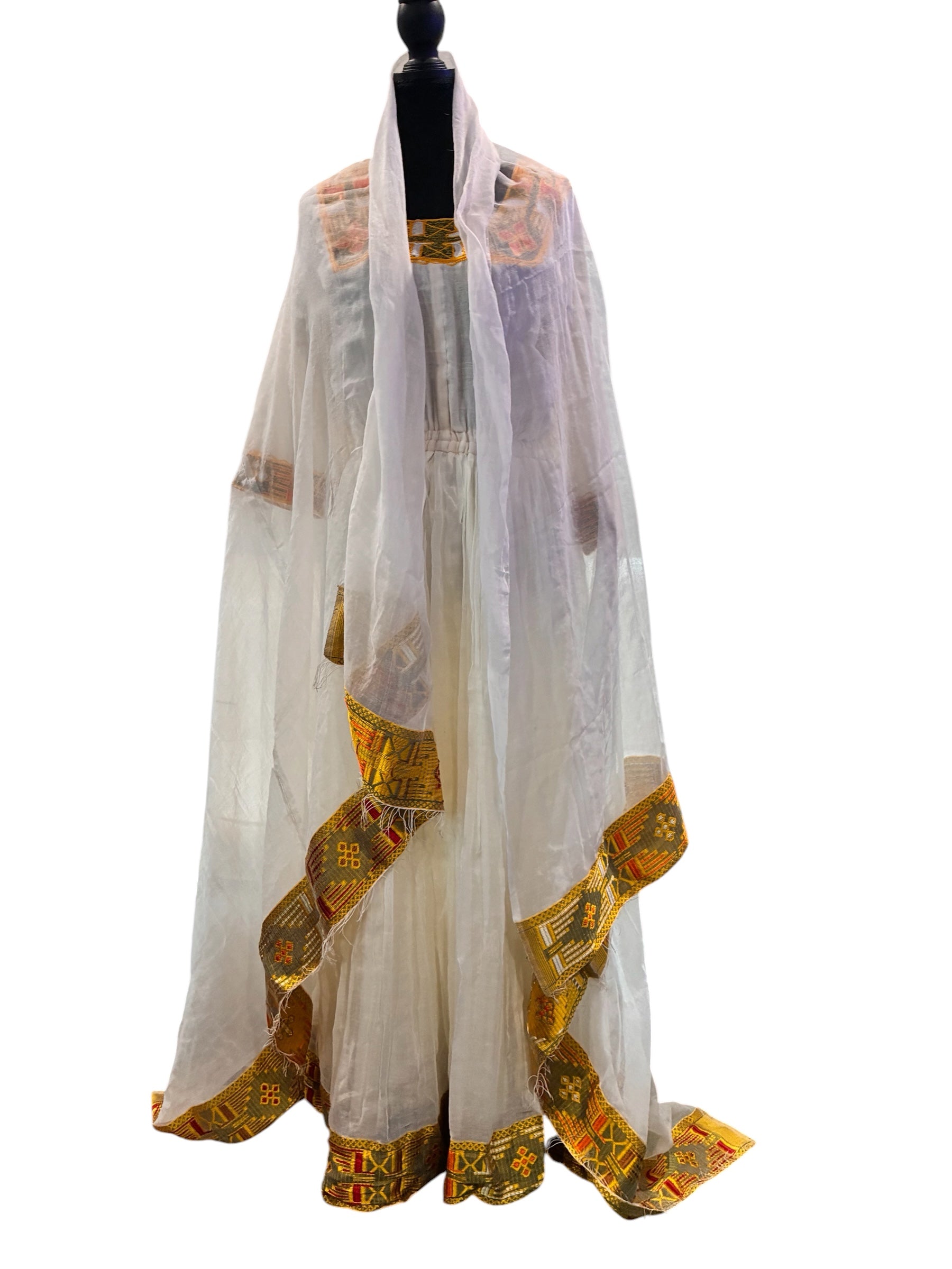 Ethiopian Traditional Handwoven Dress