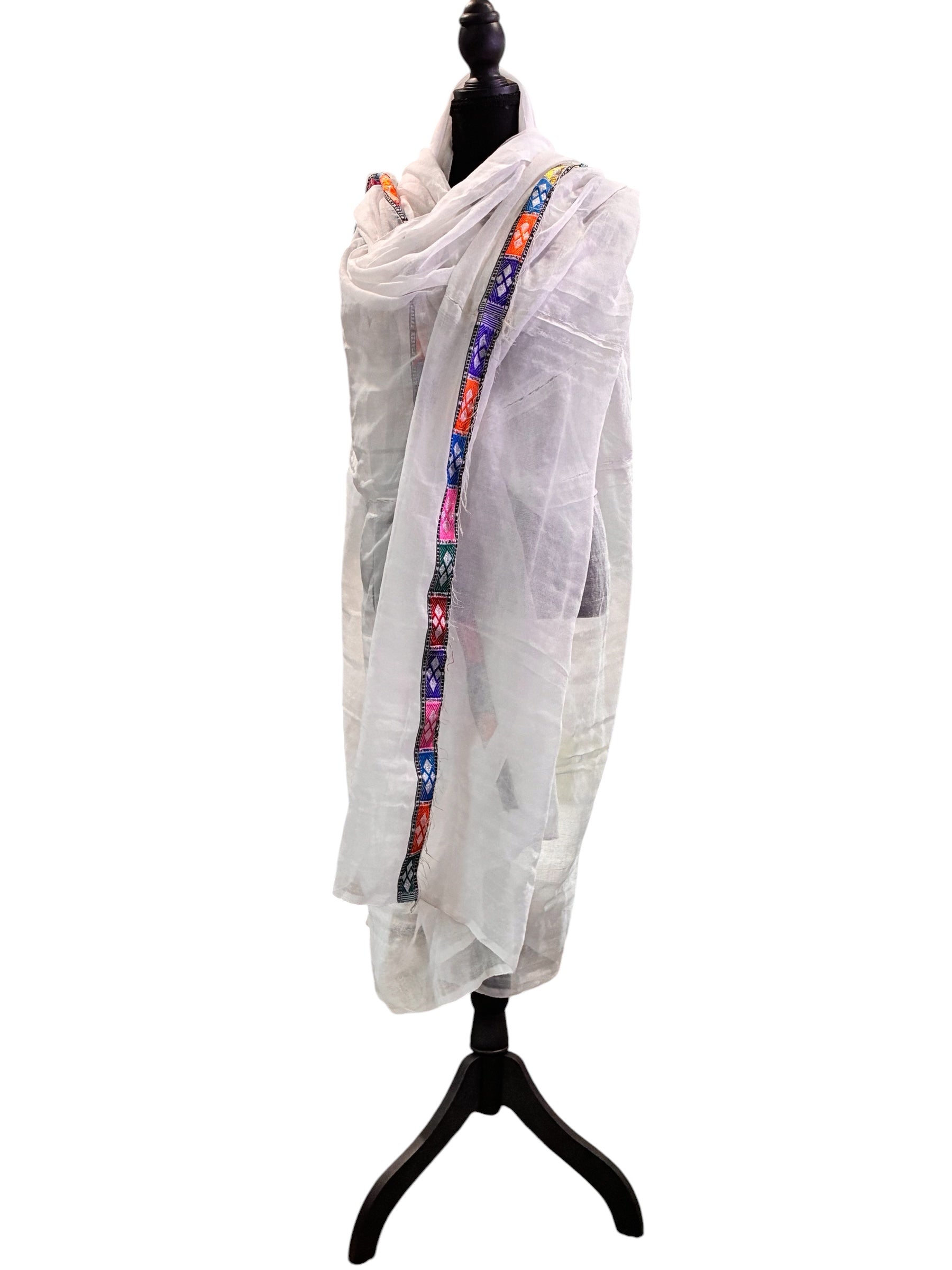 Ethiopian Traditional Handwoven scarf netela