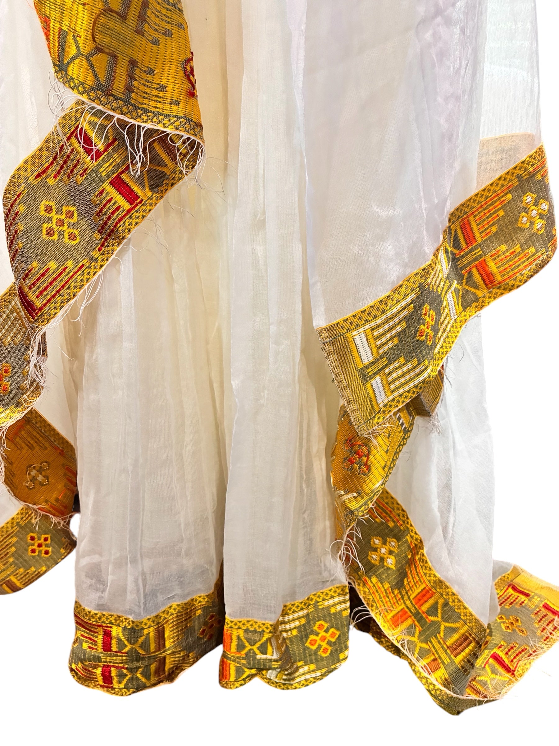 Ethiopian Traditional Handwoven Dress