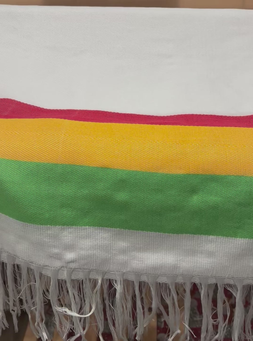 Handwoven scarf (netela)